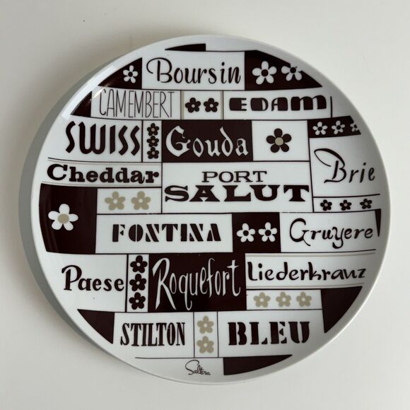 Saltera Other - Vintage Saltera Cheeseboard 10in Platter Plate Japan 70s